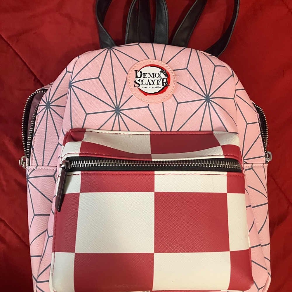 Demon Slayer backpack purse. Never used.